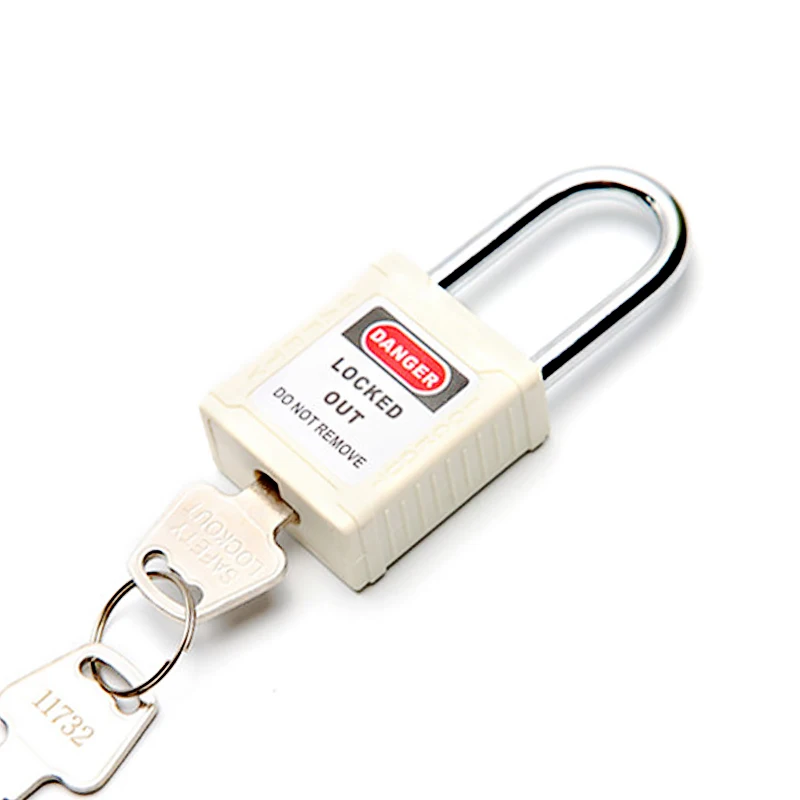 Bozzys 38MM Industrial Safety lockout Padlock with 6mm hardened steel shackle for Industrial lockout-tagout