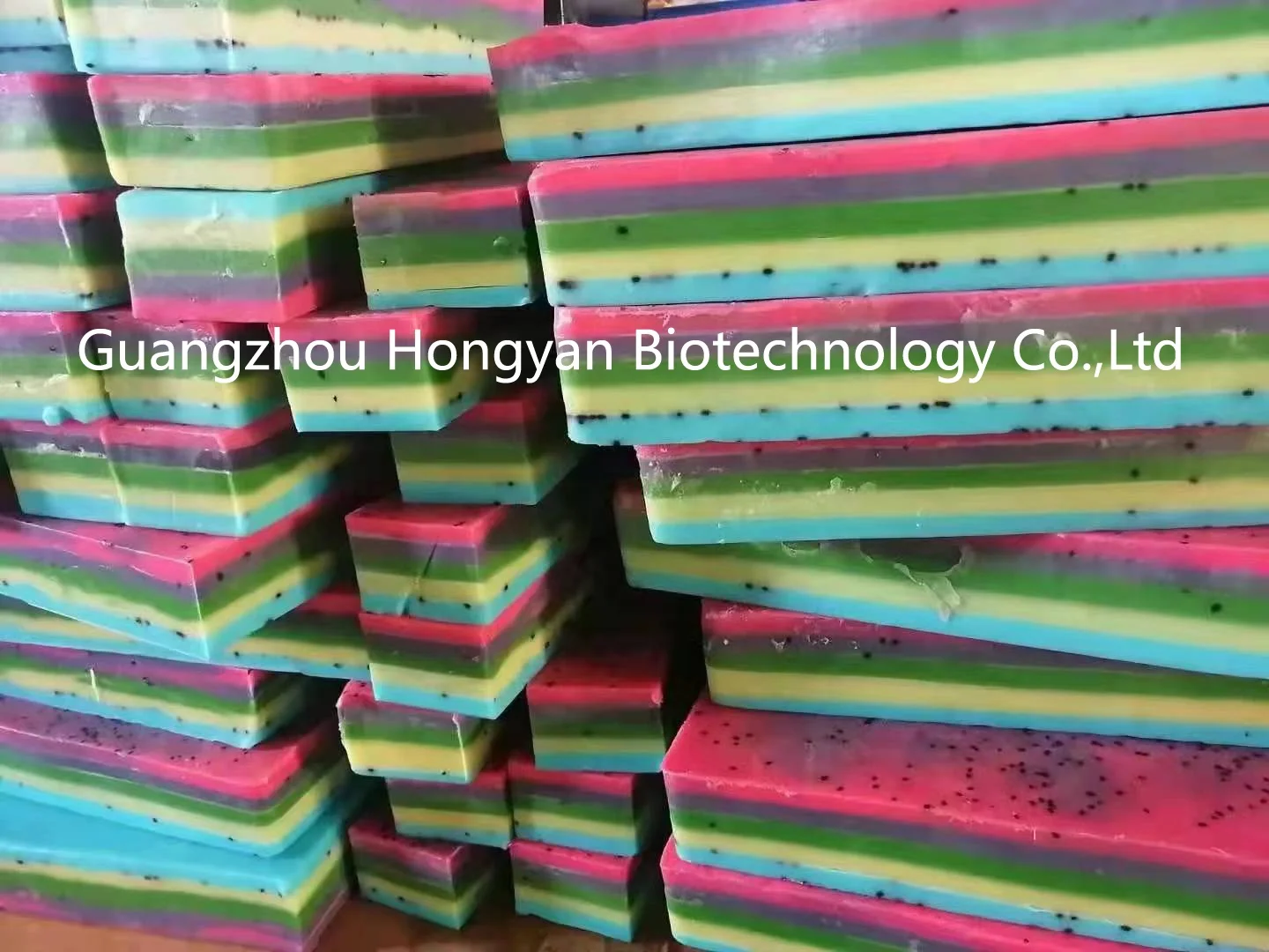 Private Label rainbow Soap 100g Factory Wholesale