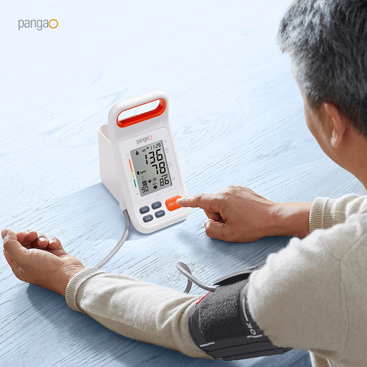 High Quality Automatic Upper Arm Type Electronic Sphygmomanometer Digital BP Monitor Blood Pressure Machine