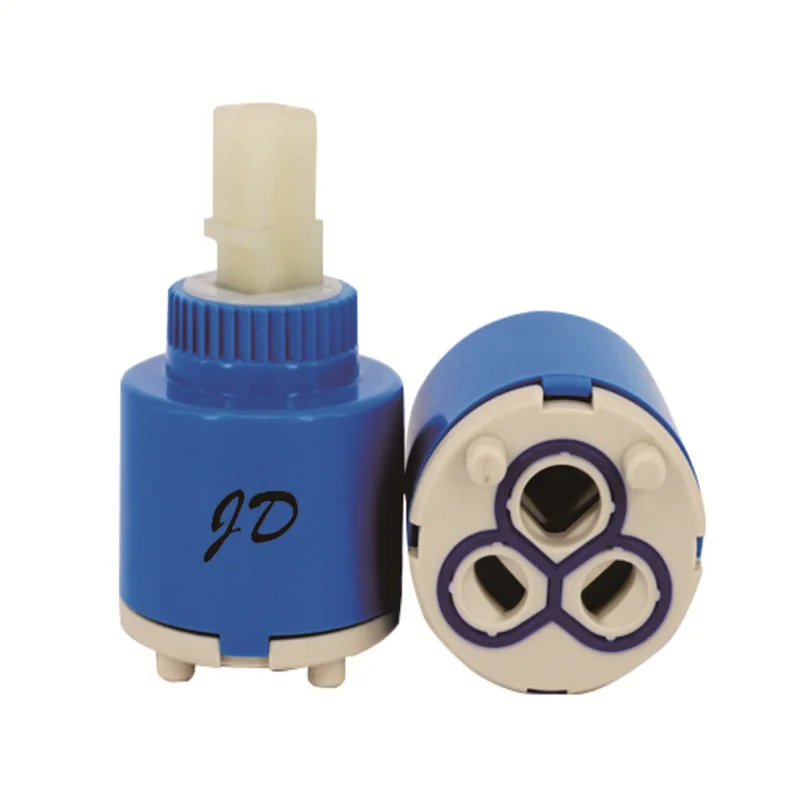 manufacturer 35mm OEM kitchen wash bathtub basin mixer joystick hot and cold shower ceramic faucet cartridges