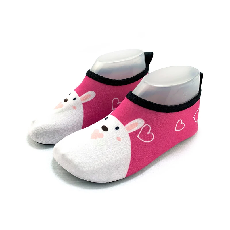 Kids Girls Boys Swim Water Shoes Quick Dry Non-Slip Water Skin Barefoot Sports Shoes cartoon Aqua Socks for Beach Outdoor Sports
