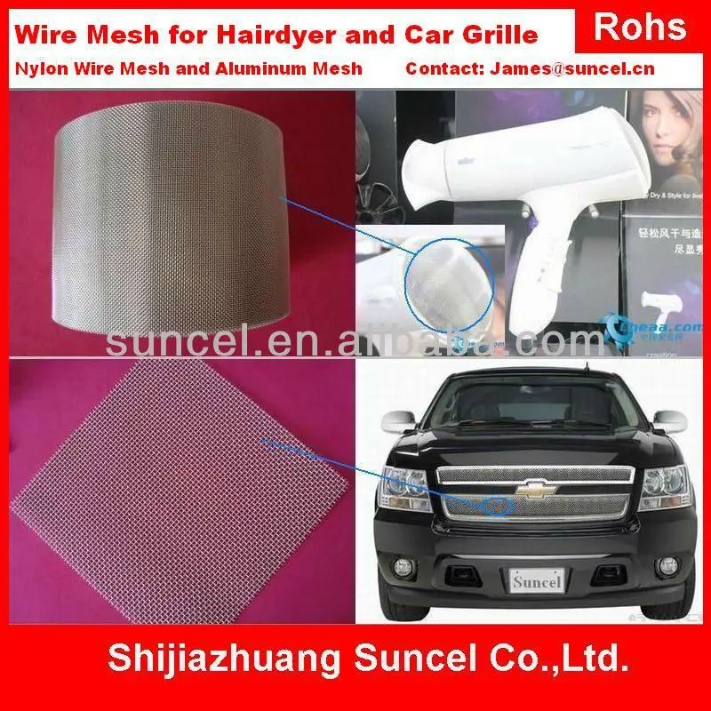 Нейлоновая сетка и автомобиль решетка сетки