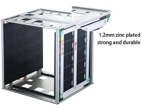 Wholesale Antistatic SMT ESD PCB Gear Track Adjustment Storage Magazine Rack