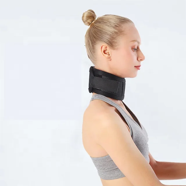 Breathable sponge neck protection Air-conditioned room warmth protection cervical spine anti-bow cervical traction