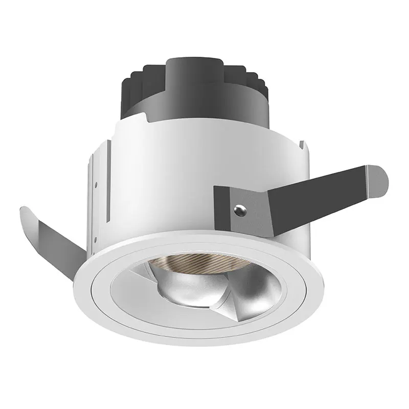 High Safety 12W Energy-Saving Living Dining Room Recessed Round LED Downlight