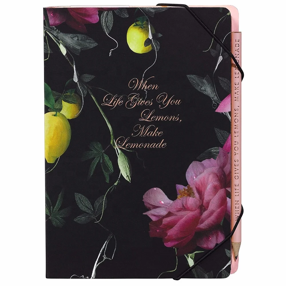 New Arrival Latest Design Planer Custom Printed School Sticky Note Book With A Pencil Attached