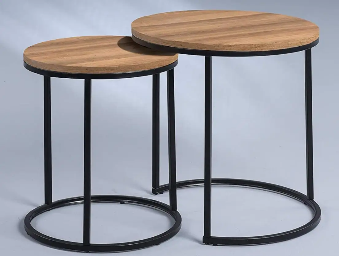 Light luxury coffee table slate top indoor living room table with elegant golden chromed plating iron leg dining table