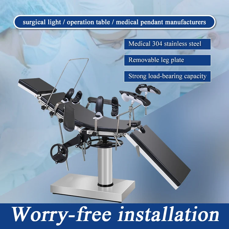 SNMC Surgical Operation Mechanical Surgery Electric Surgeri Medical Price Electr Orthopedic Hydraulic Operating Table