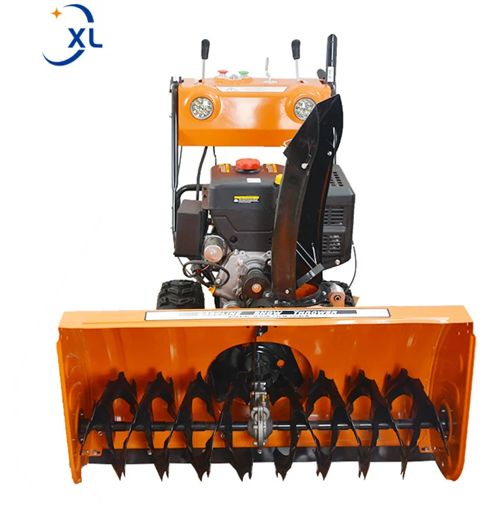 Russian Full Gear Gasoline Thrower Snow Sweeper Snowplow Price  CE