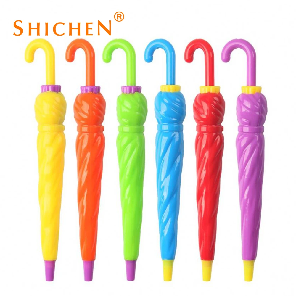 Cheap customized wholesale promotional cute fancy umbrella ballpoint pen stationary ball point pen