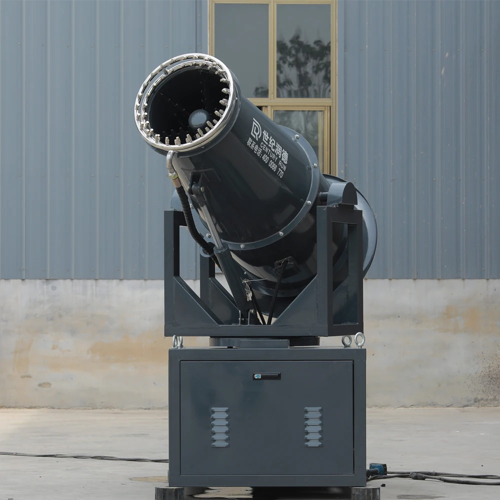 skid mounted mobile outdoor cooling marine port water fog blower