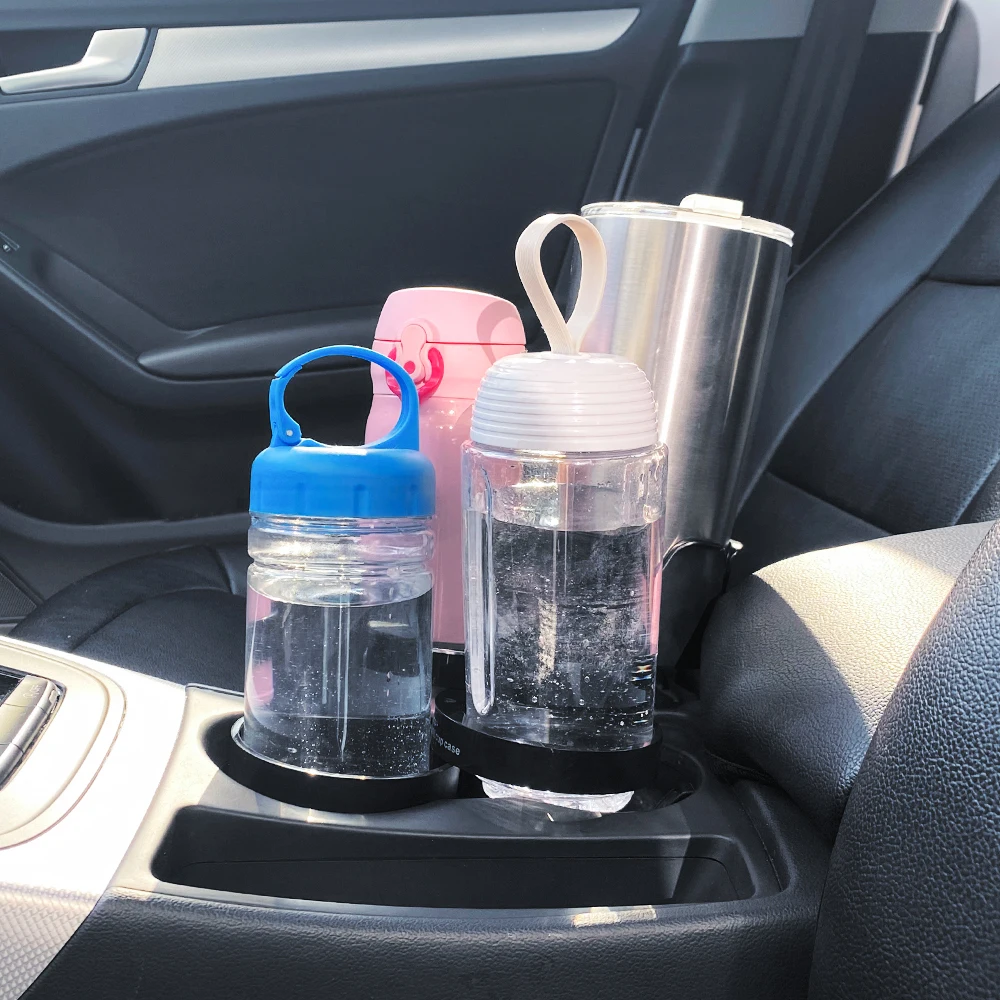 Hot Sale Multi Function Adjustment Black Abs Car Coffee Cup Holder Car Cup Holders Cup Holder For Car