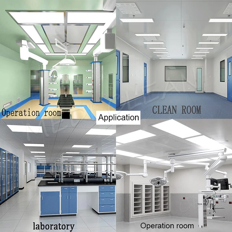 2023 High Lumens LED Panel Light in Clean Room /operation room led light many size   30*60 60*60 30*120