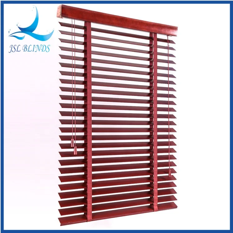 Windows Treatment Wood Venetian Blinds Jalousie