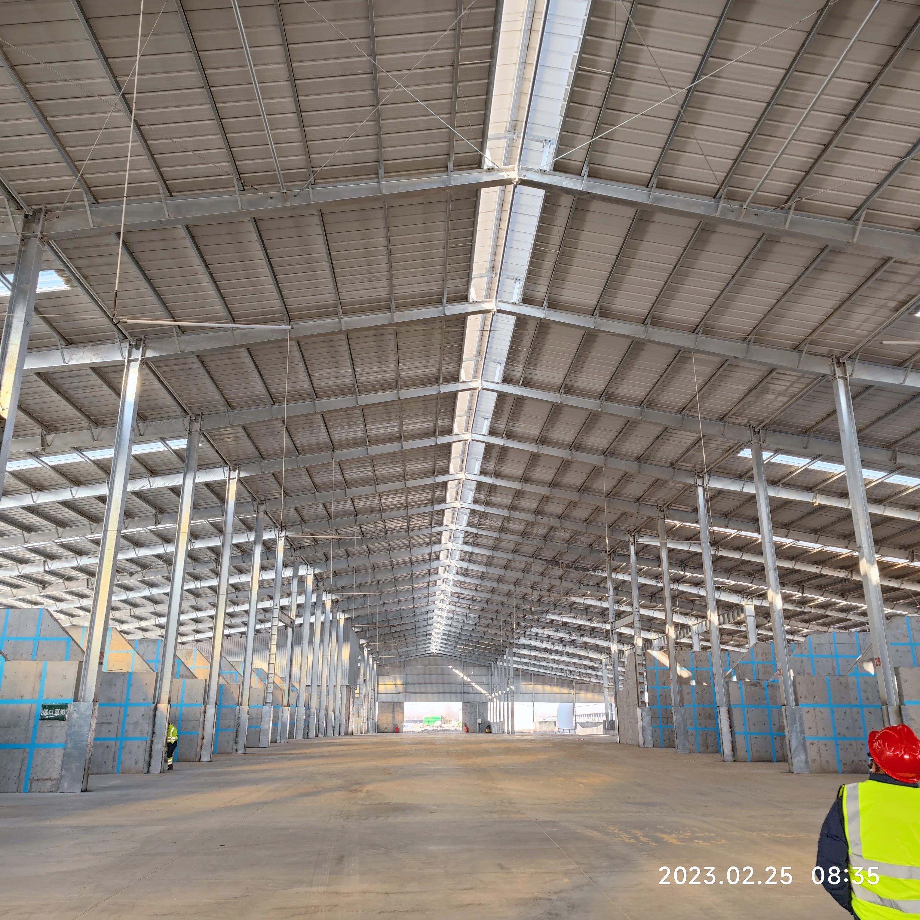 Breeding Chicken Cow Goat Steel Structure Farm House for Chicken and Livestock Breeding