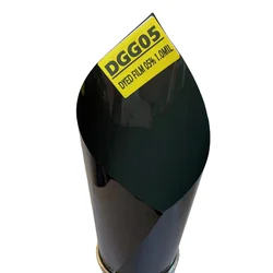 DGG05 TOP COATING VLT 5% IR 10% PRIVACY WINDOW FILM SEE OUT NOT IN SOLAR WINDOW TINT AUTOMOTIVE DYED FILM