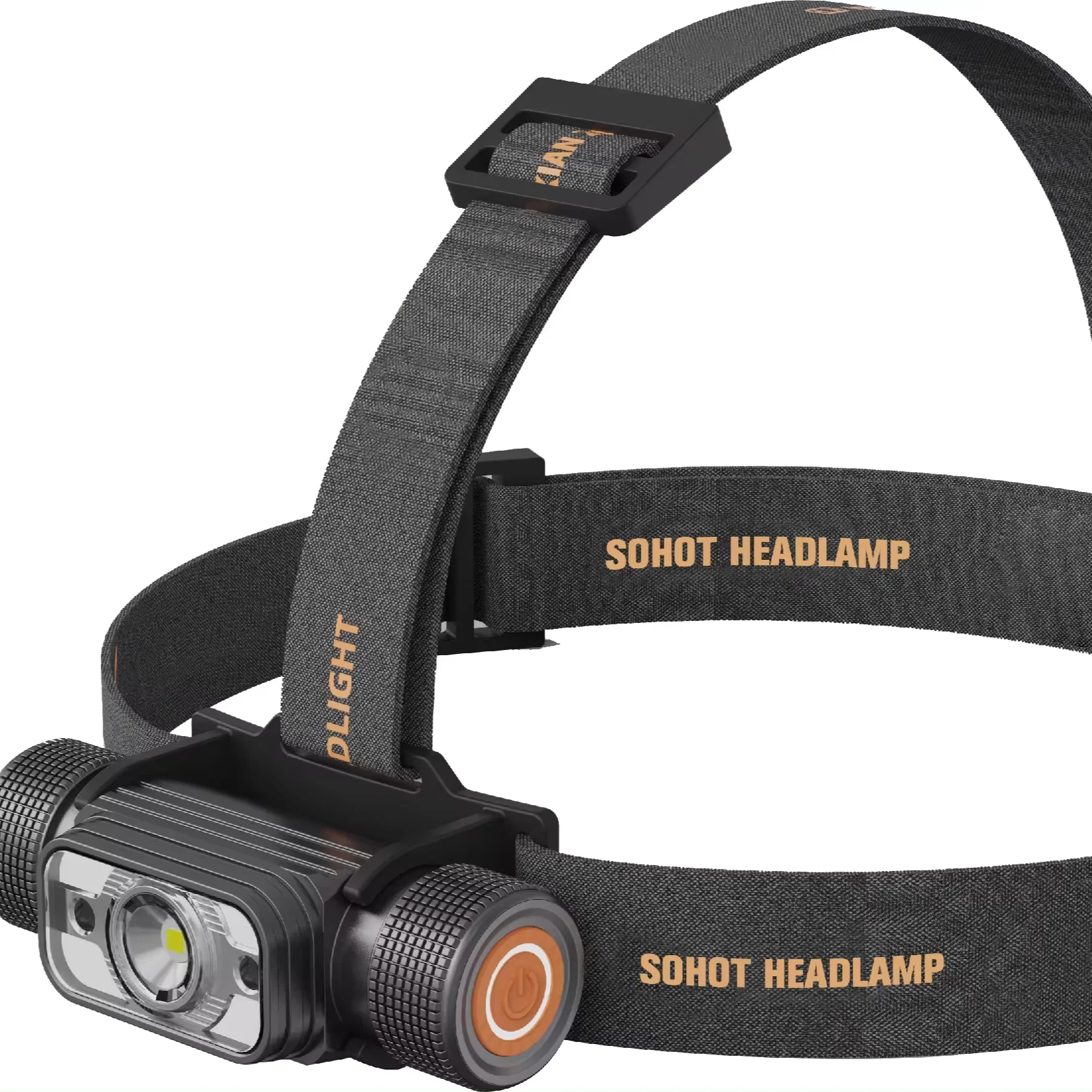 Aluminum Sensor Rechargeable Headlamp Outdoor TYPE C Camping Rechargeable 1000 Lumen Multi-function  Headlamp