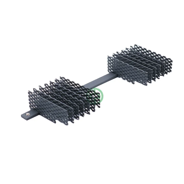 Best quality titanium mmo coated Ruthenium Iridium electrode titanium electroplating aluminium alloy anode make in China
