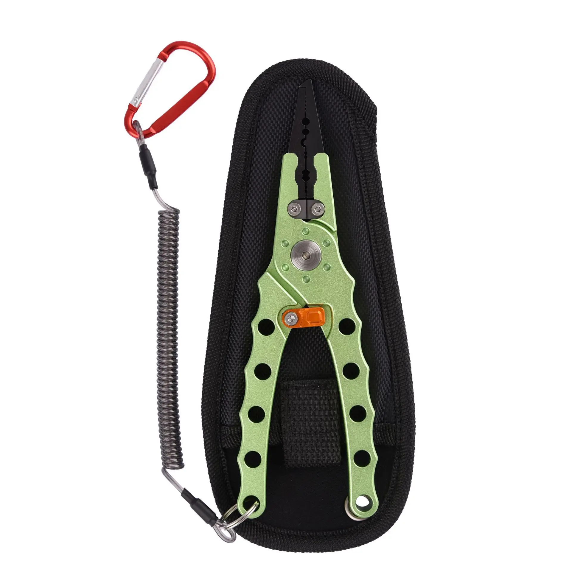 Jetshark 185mm*60mm 126g Strengthen Stainless Steel Multifunctional Fish Grip Fishing Line Cutting Scissors Fishing Pliers