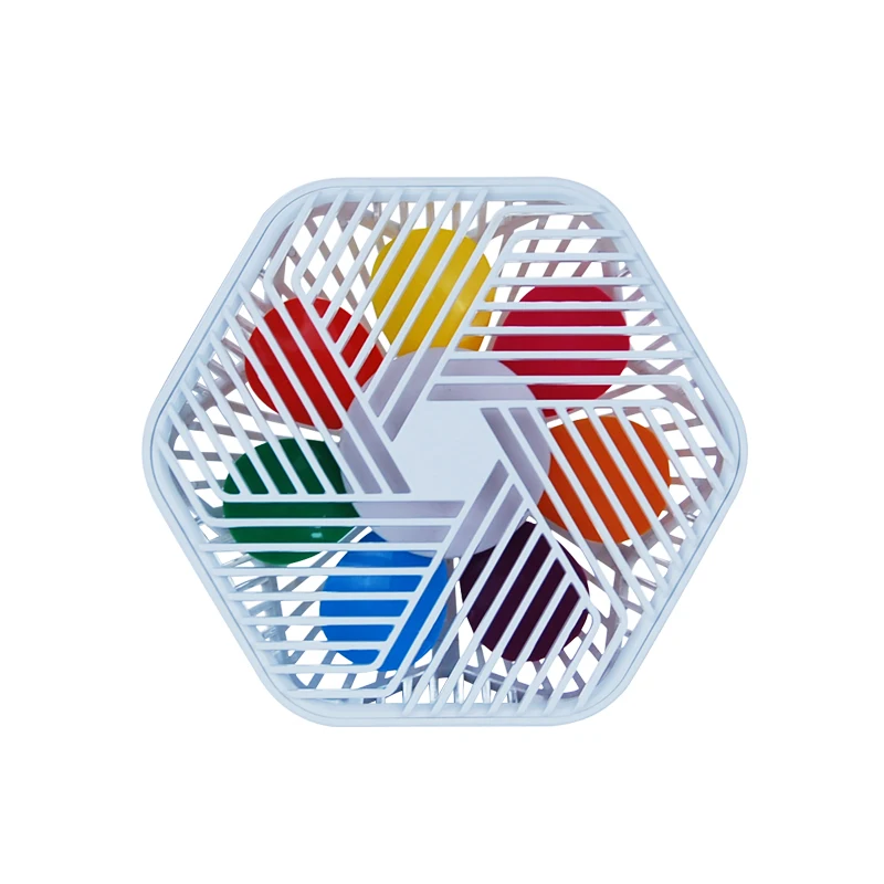 
 Лидер продаж на Amazon, настольный вентилятор с подсолнухами и цветным лезвием, портативный usb-вентилятор для компьютерного стола  