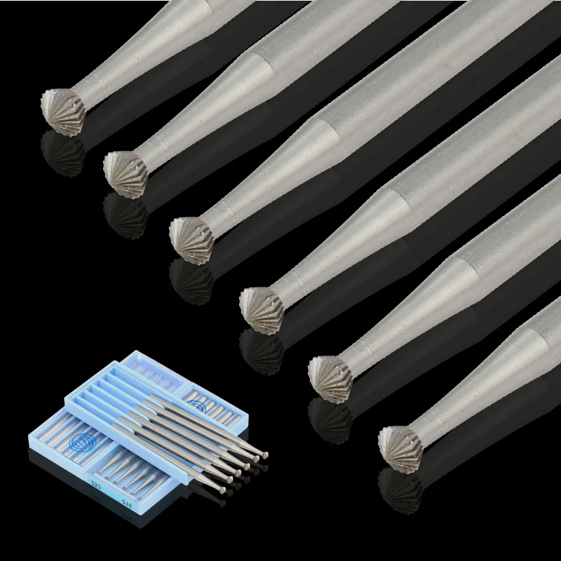 Thick flying saucer Alloy tungsten steel Olive Amber Engraving carving knife End Mill Woodworking Router Bit Wood Milling Cutter