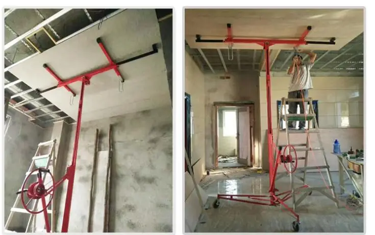 Red Line Professional 11-Foot Drywall Lift Panel Hoist Jack