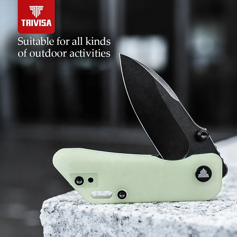 TRIVISA Bootes-03 в наличии G10/Micarta 14C28N новый дизайн походный тактический нож EDC острый открытый охотничий складной карманный