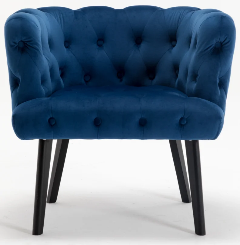 
Button Living Room Chair Luxury Style Low Button-Tufted Leisure Chair Home Furniture 