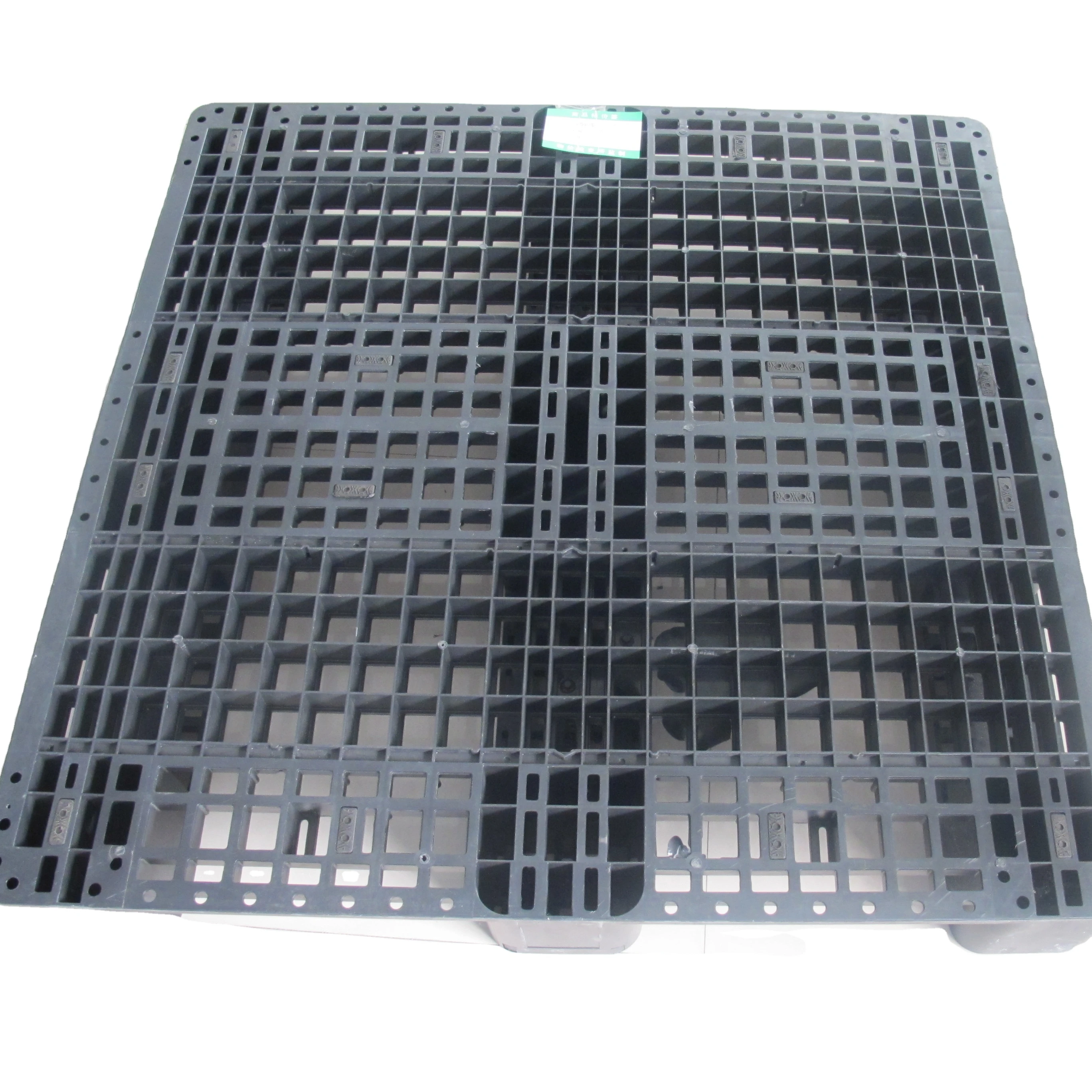 1100*1100*155mm three runners plastic pallet storage use manufacturer within 8 steel tube