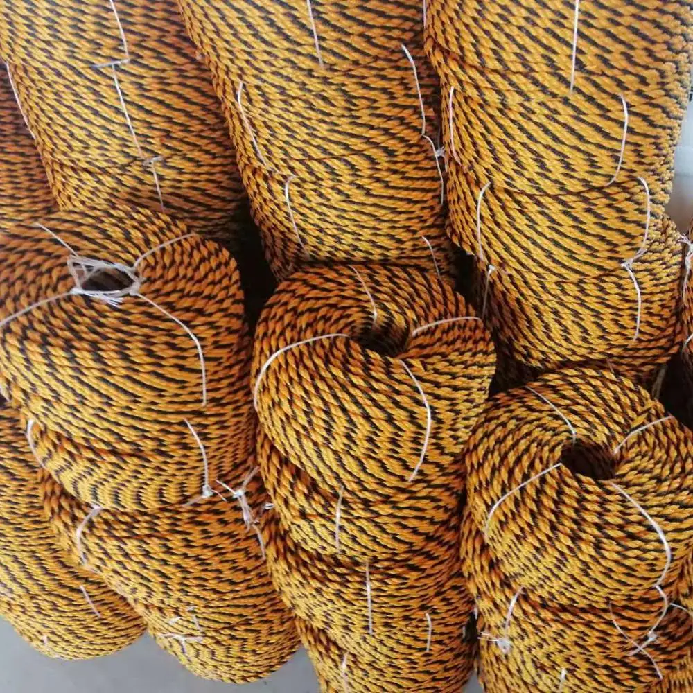 Черная и желтая Тигровая веревка