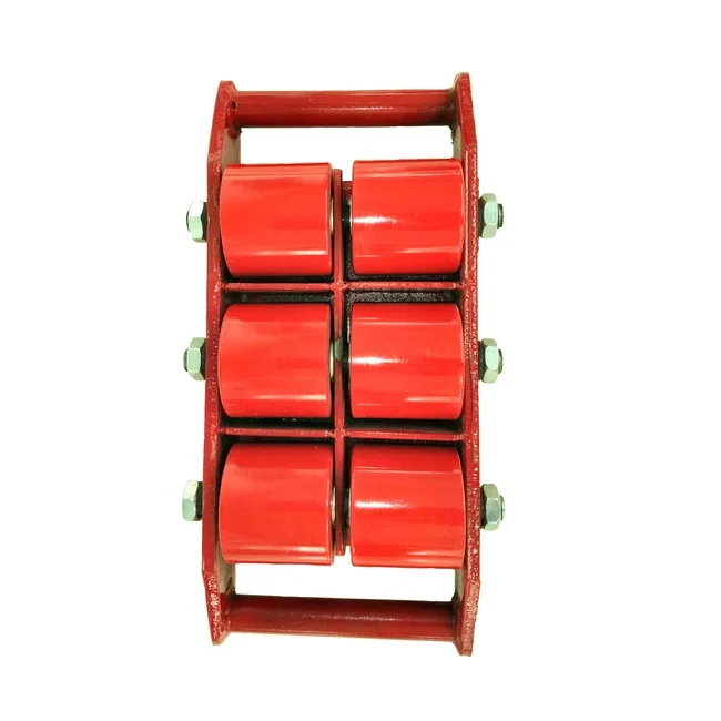 CRA-6 8T Heavy Duty Machine Dolly Skate Machinery Roller Mover Cargo Trolley