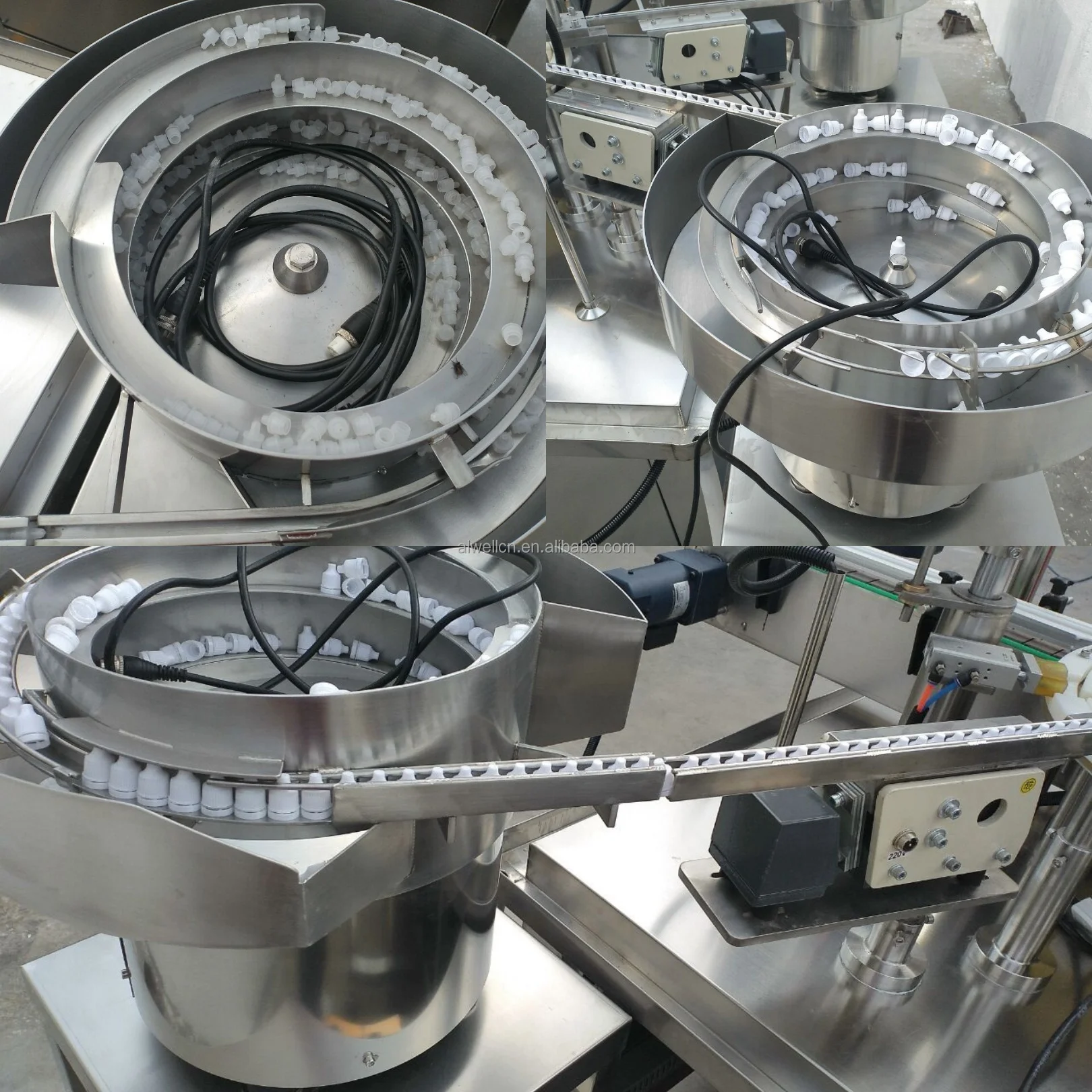 Automatic 10-100ml Small Bottle Liquid Spray Eye Drop Vial Dropper Essential Oil Filling Machine