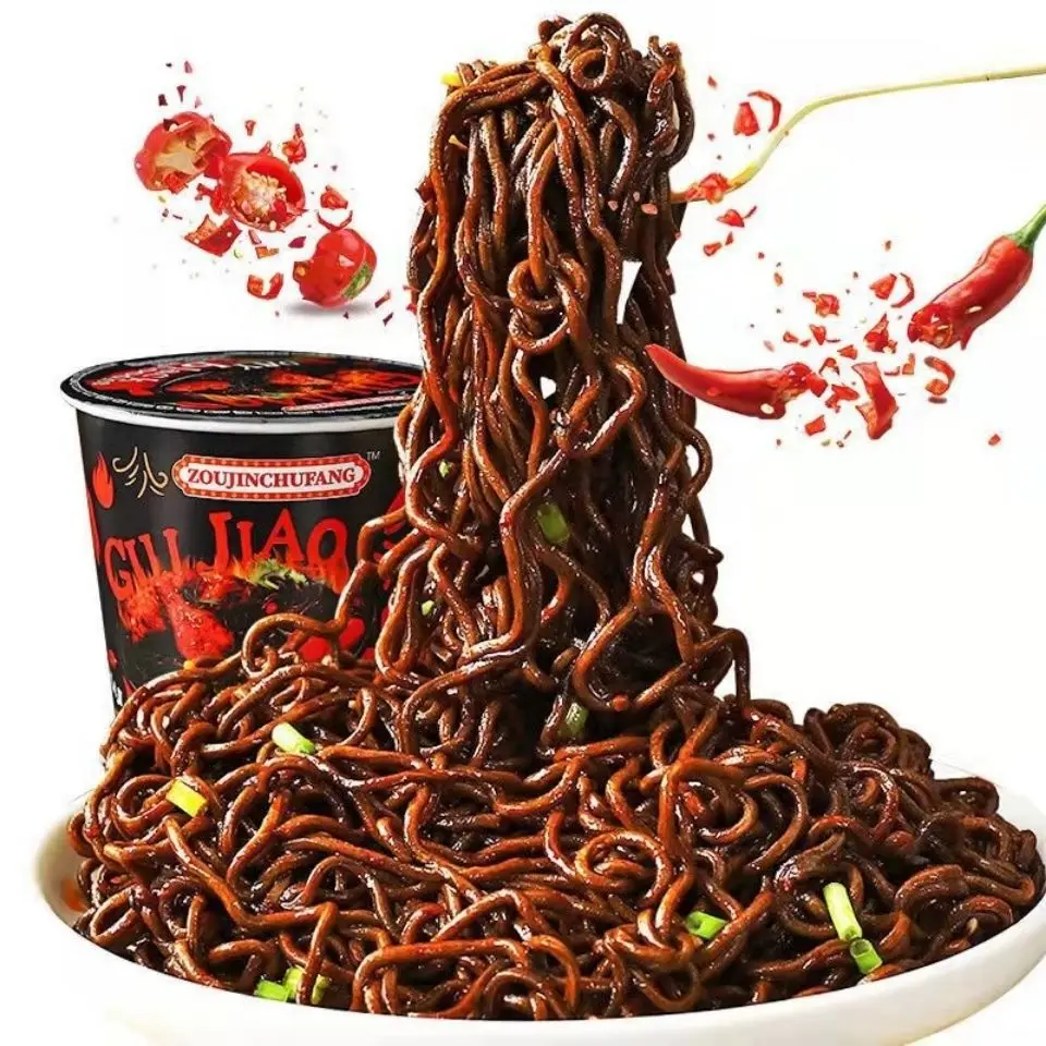 bowl 85g Korean style lamian spicy halal turkey noodles buldak ramen noodles ramen spicy instant cup noodles