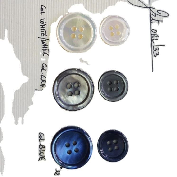 Роскошные пуговицы-перламутровые/пуговицы Corozo-Сделано в Италии-для фабрик одежды tayпри, стилистов, mtm