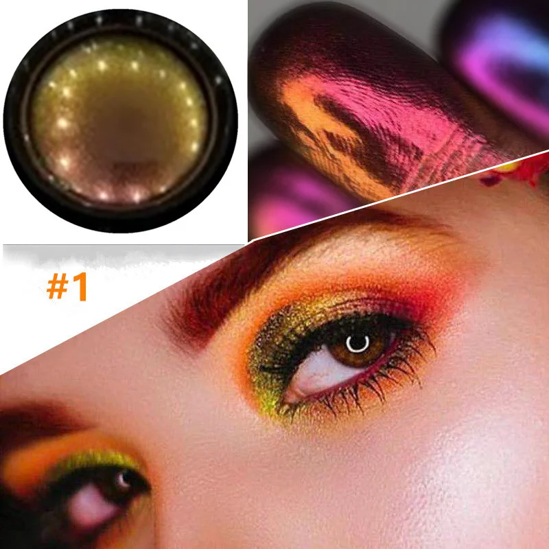 High Pigment Single Duochrome Multichrome Makeup Chameleon Eyeshadow