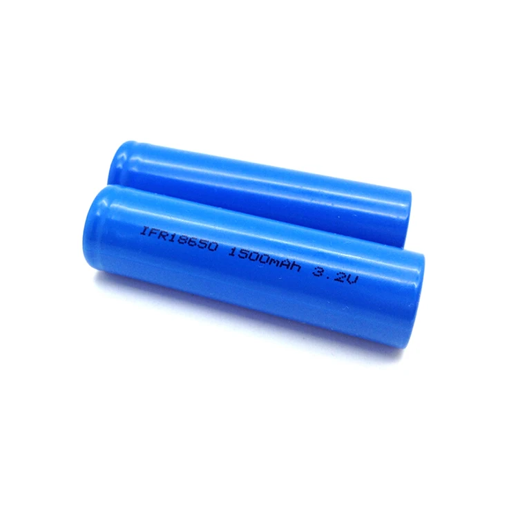 LFR18650E LiFePO4 3.2V 3.7V 18650 1200mAh 1500mAh 2000mAh Li Iron Phosphate Battery Cell 18650 Rechargeable Lithium Batteries