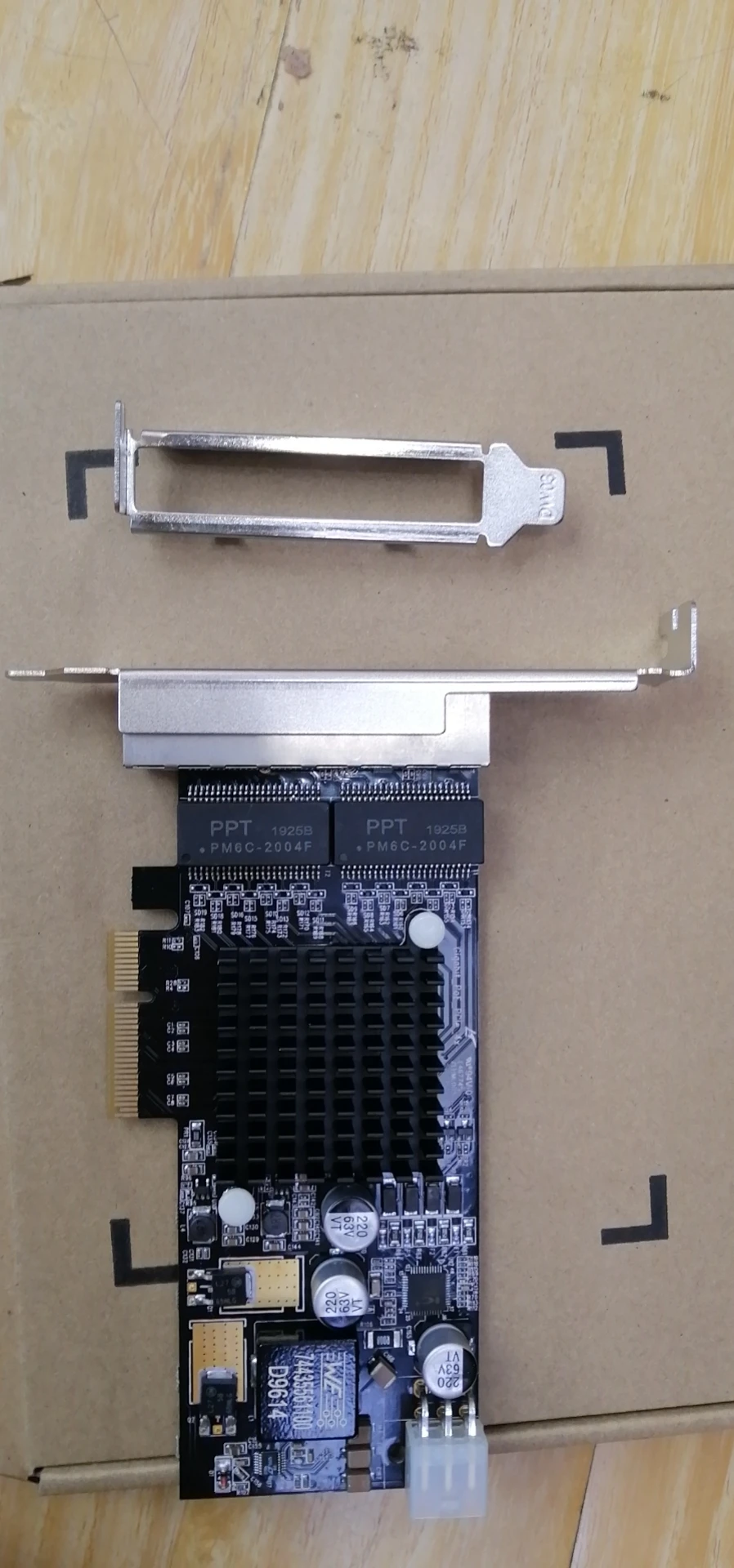 Sale Wired Network Lan Card Hz-i350-t4 Server Network Lan Card Intel I350-f2 PCI EXPRESS I350 Rj45 Ethernet Adapter