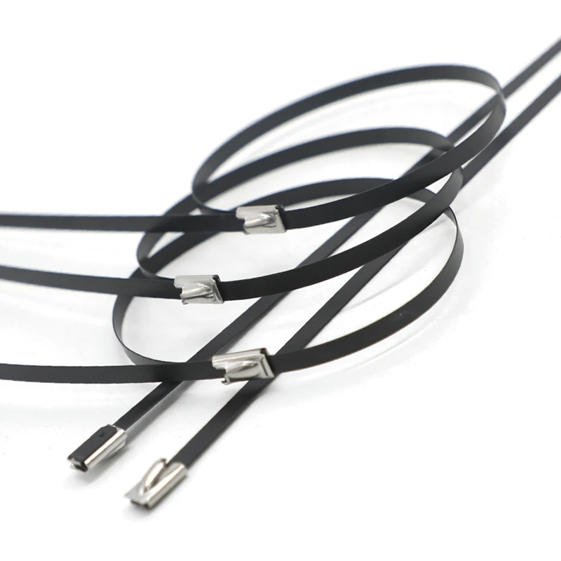 HED-ST106 stainless steel cable tie Stainless steel  Wholesale self-locking zip ties 304/316/201 metal cable ties