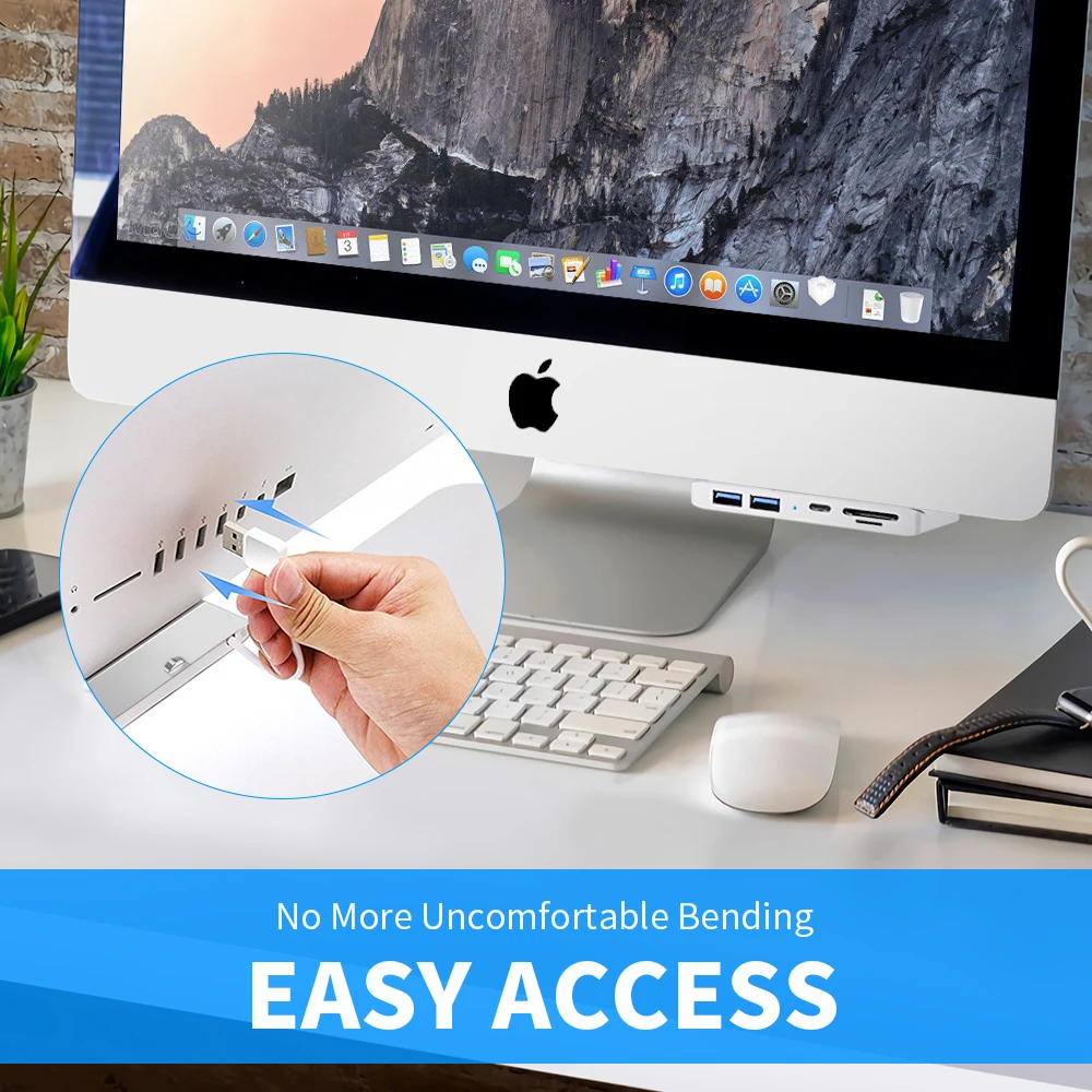 5 in1usb концентратор мультипорт Для imac с кардридером SD и TF PD 3 0 usb док-адаптер USB