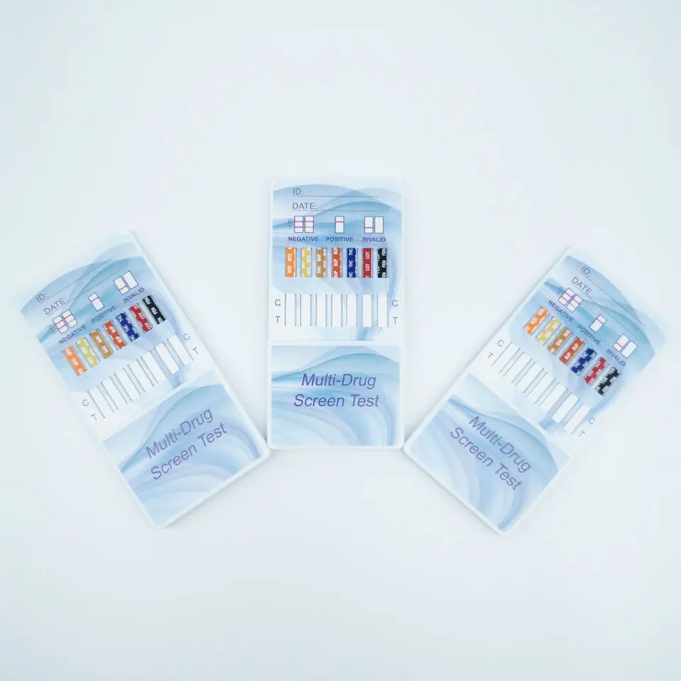 High quality rapid test device doa strips, met apm fyl thc drug of abuse test strip
