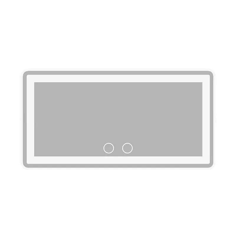 2022 Automobile Car Visor Makeup Mirror with LED Light smart Touch sensor Travel Vanity Mirror