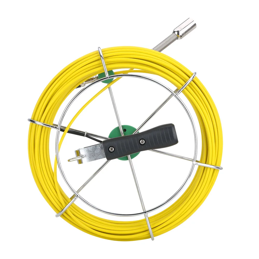 10 дюймовый экран цветной дисплей TFT 17 мм cctv промышленный 20 м эндоскоп бассейн сливной инспекции канализационных труб видео камера