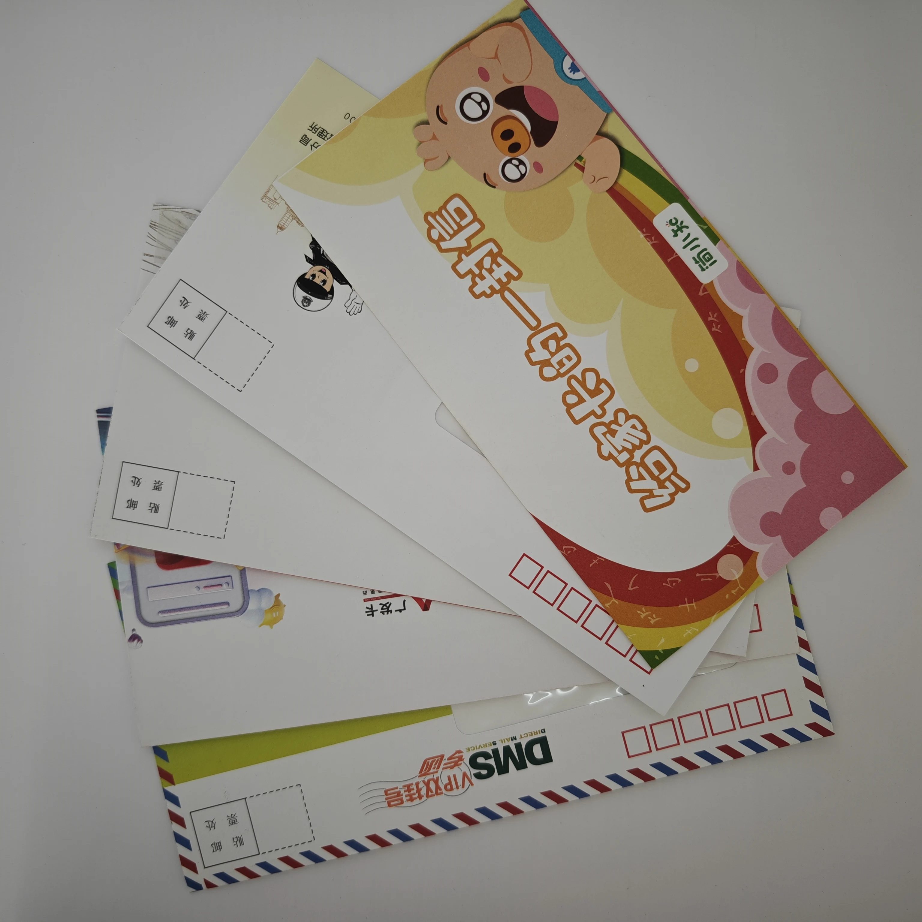 Wholesales Customized Envelope Printing Greeting/Post Envelope  Printing Services