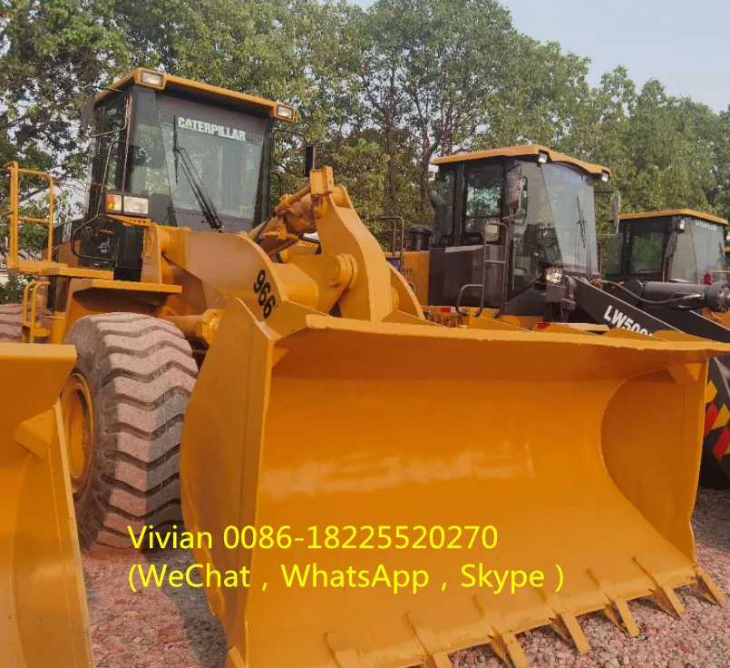 Used model Cat 966F Hydraulic wheel loaders in stock hot