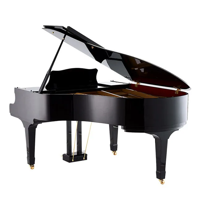 with our core technology and patent model HD-W186 enbony grand piano enbony polish piano self playing piano in black