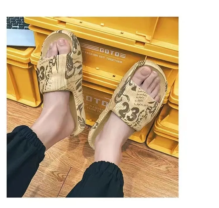 Men Sliders High Quality Custom Unisex Designer Men Slipper Wholesale Home Slipper