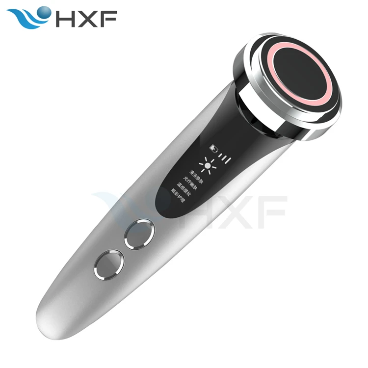 
5 in 1 LED Skin Tightening Korean Multifunctional Skin Care Beauty Machine Ultrasound Facial Massage Cleansing Skin Care Device 