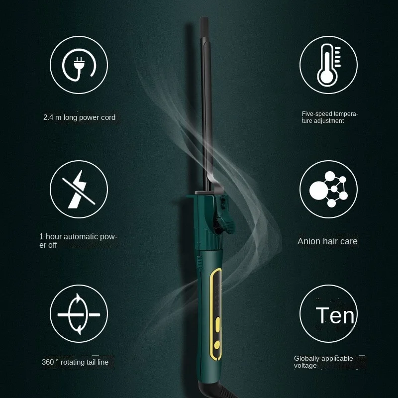 stylish wholesale salon hair curler with ceramic coating high quality