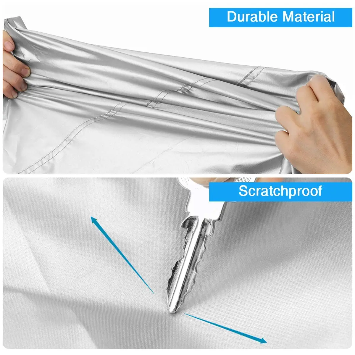 Accessories Car Cover All Weather UV snow Protection Basic Guard 3 Layer Breathable Dust Proof Universal Fit Full Car Cover