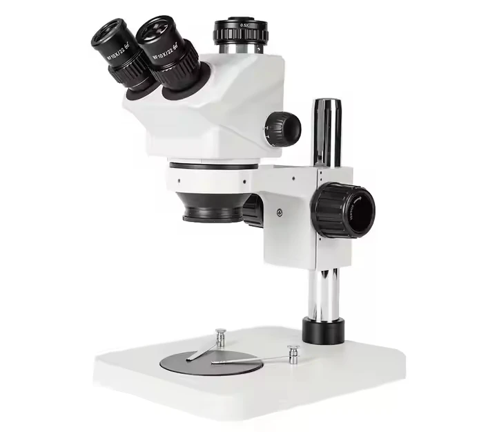 ST-3013R микроскоп с непрерывным зумом 7X-50X для ремонта электронных печатных плат стерео бинокулярный тринокулярный